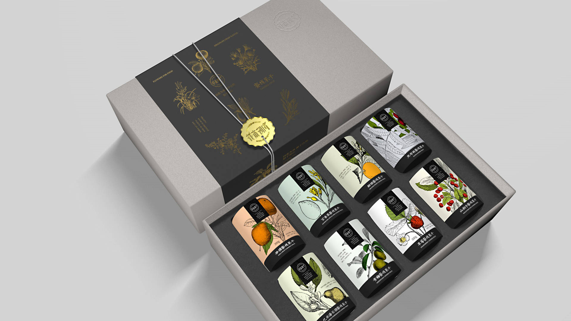 蜜饯果包装设计