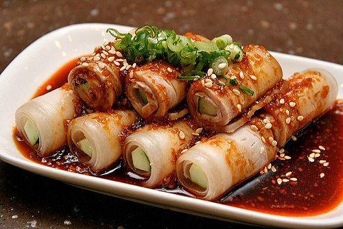 四川特色美食之蒜泥白肉