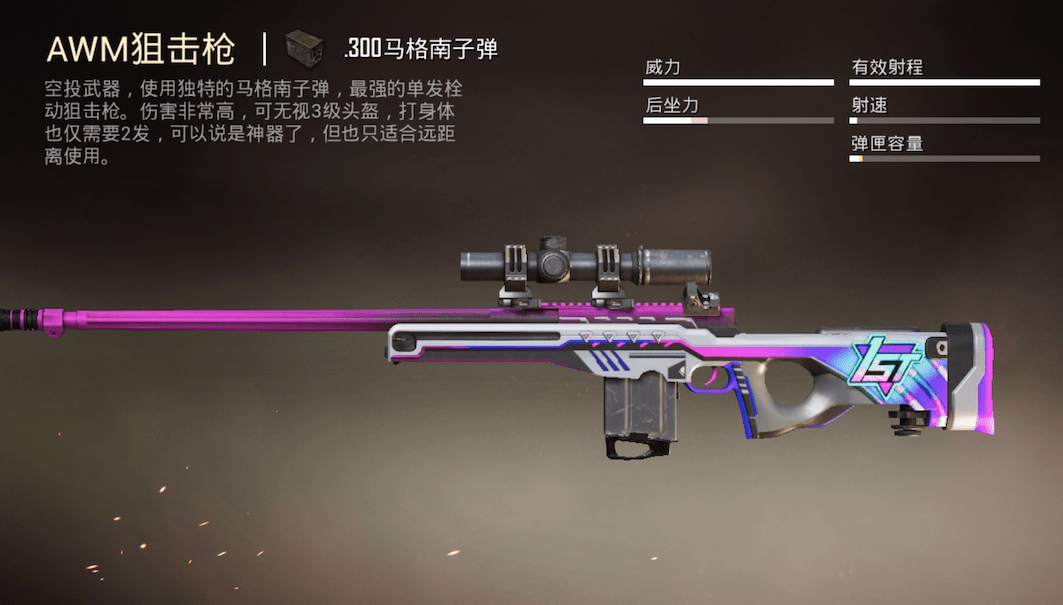 和平精英:m24皮肤白买了,连狙变主流,被忽视的它成大神首选_狙击