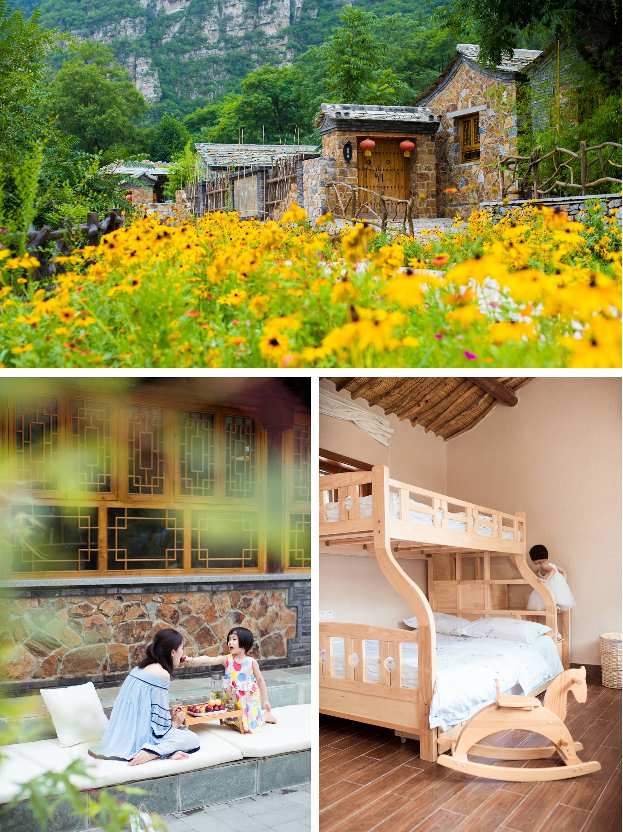 房山民宿复工畅游黄栌花海森林湖畔的花样秘境