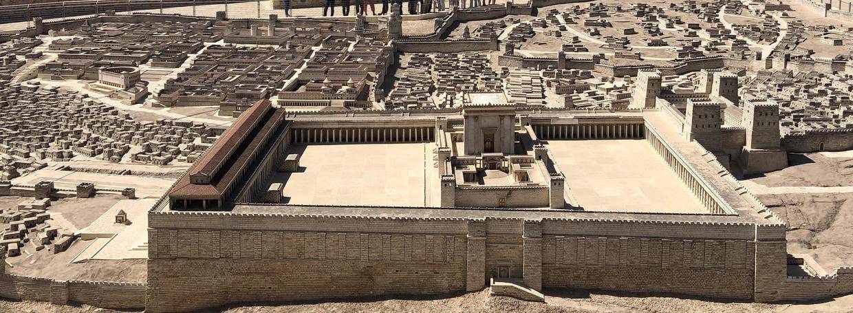 所罗门建造的圣殿图图片