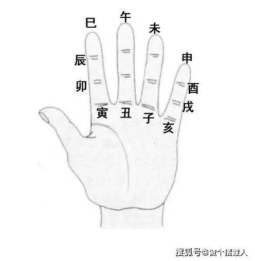 珍藏:掌中万年历,人人都可以学会古老的干支纪年!_地支