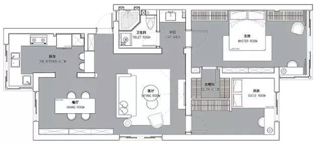 其实对于砖混结构的老房子,要特别注意墙体拆改,不能去做大的格局调整