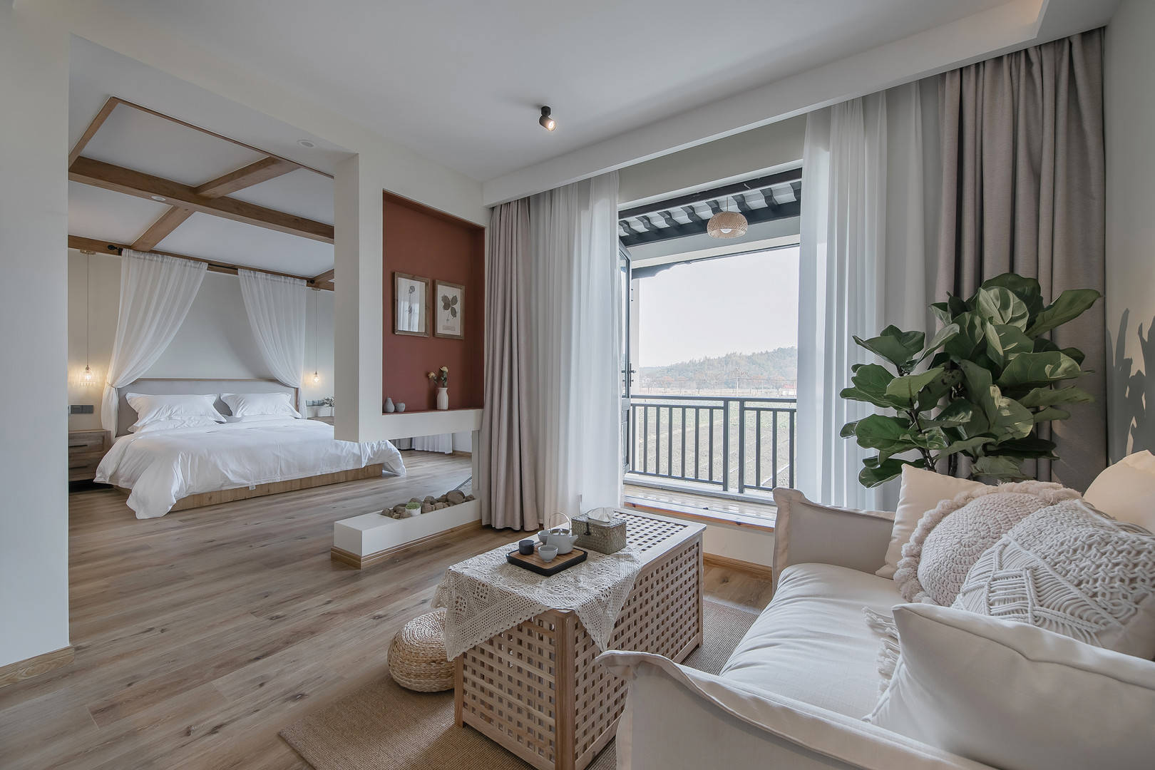 原创民宿这般小清新,还有我喜欢它的屋顶设计