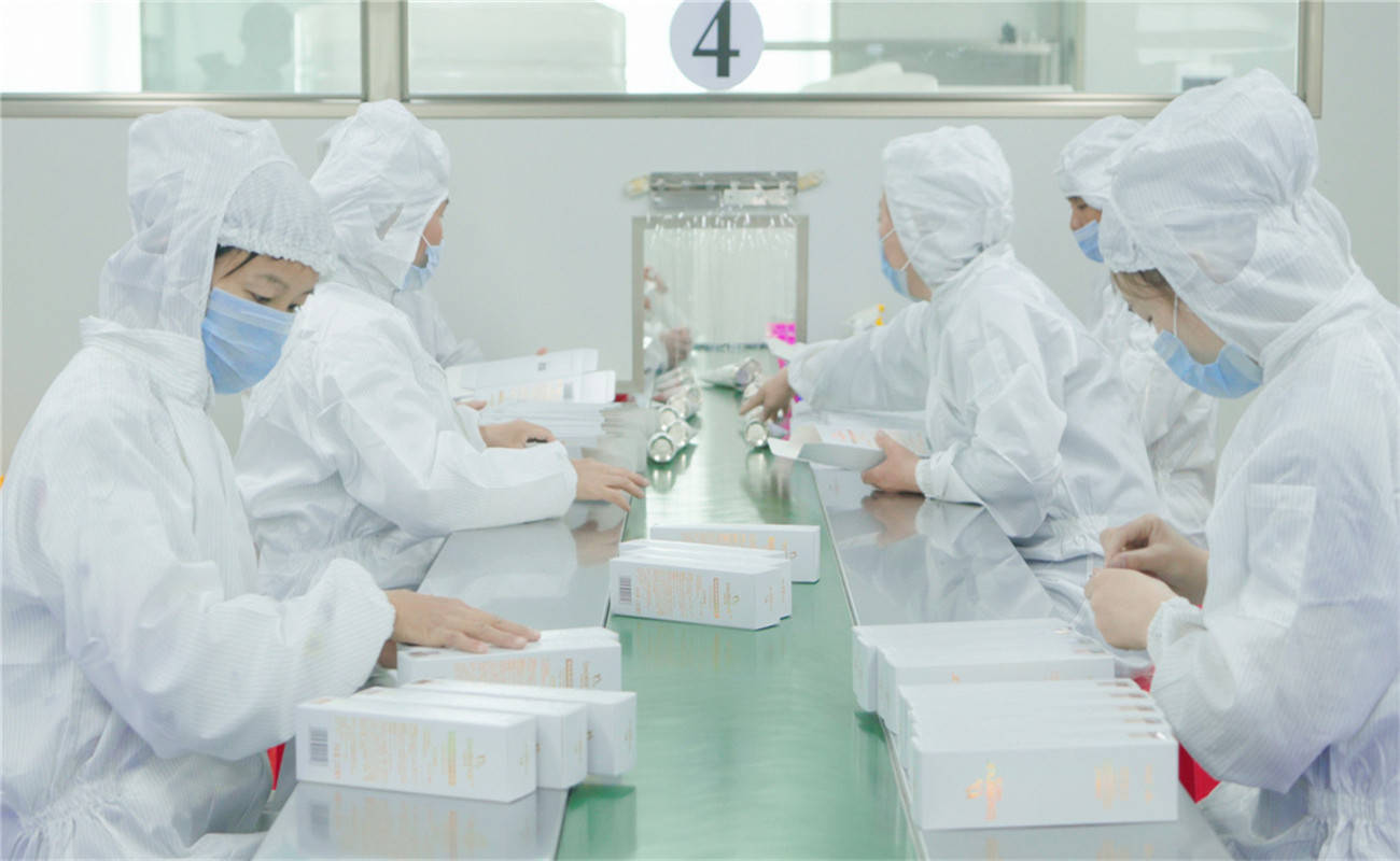 晒一组ceta美容护肤洁净生产车间及产品生产全过程