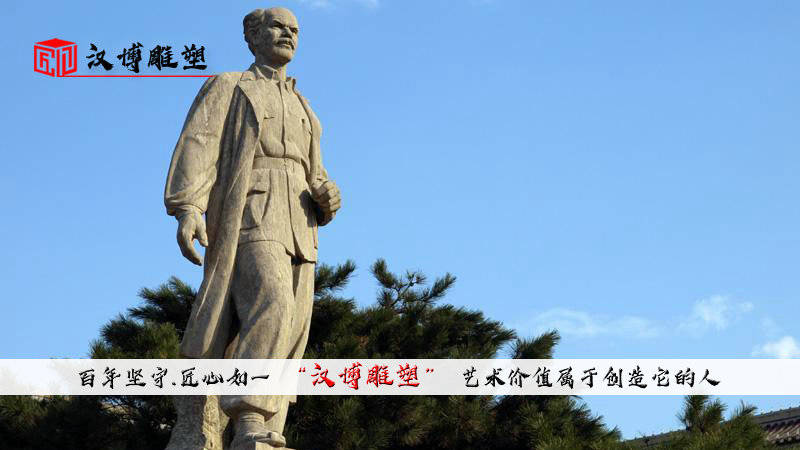 白求恩人物主题雕塑探询名人事迹传承优良传统