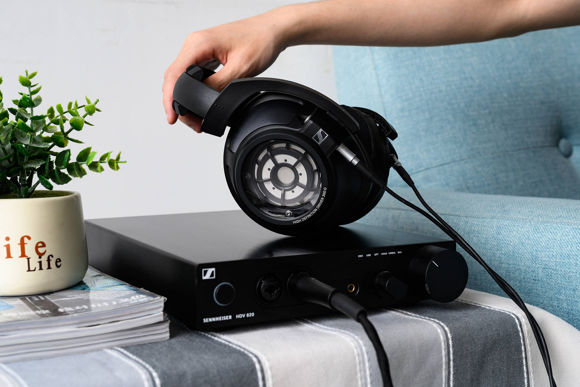 森海塞尔hd 820耳机图赏 森海塞尔的顶级旗舰