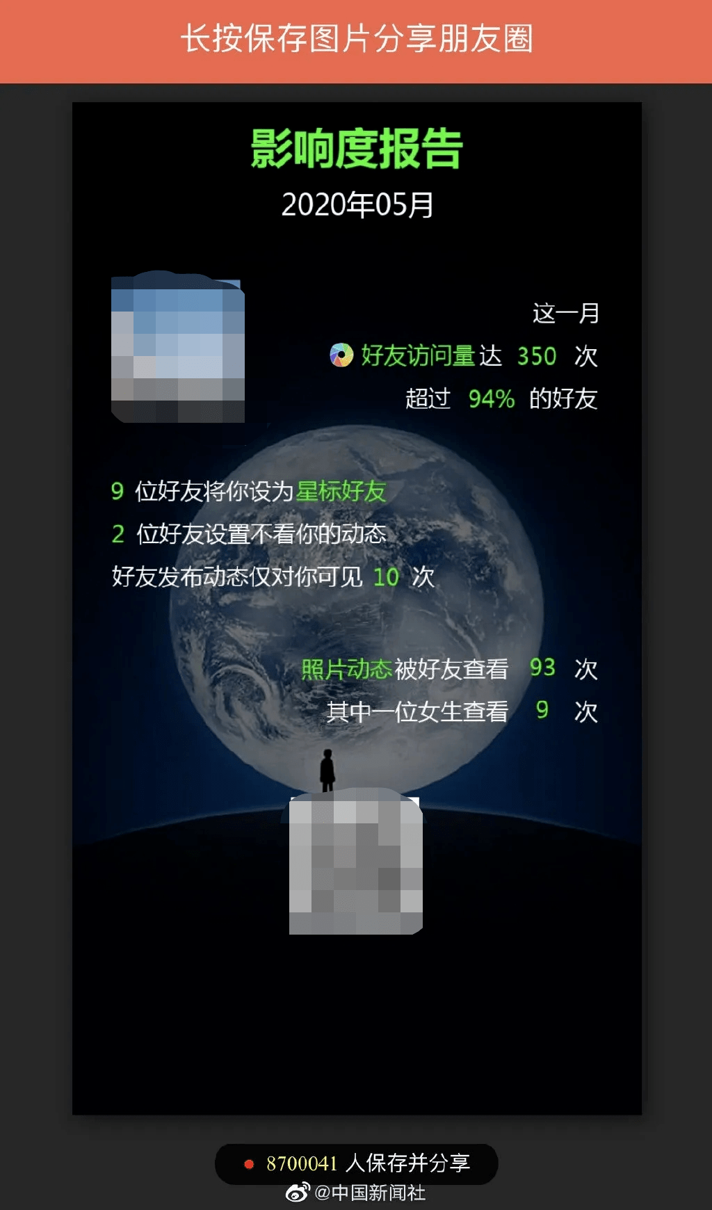 朋友圈被影响度报告刷屏微信回应