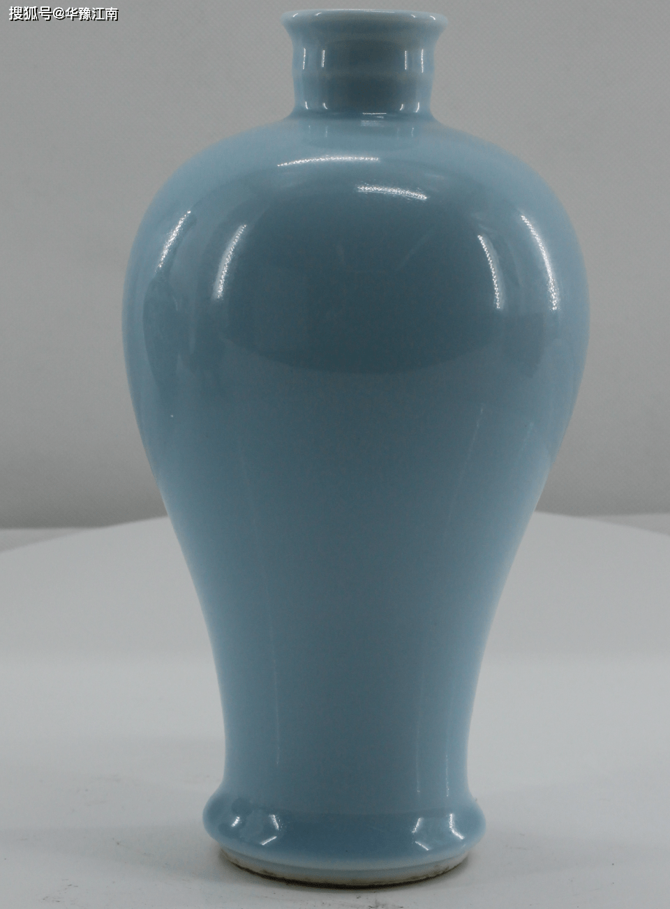 天空的瓶子,(湖蓝釉梅瓶)_手机搜狐网