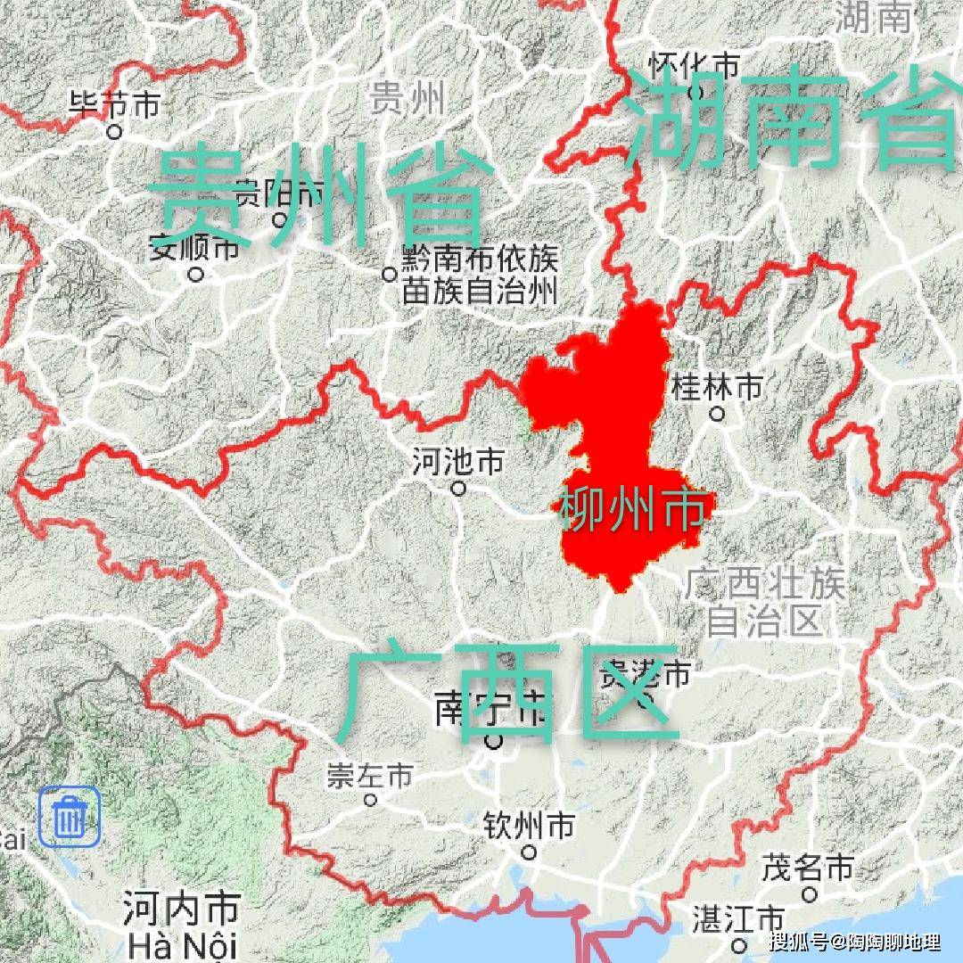 广西柳州市各区县建成区排名,最小是三江县,你的家乡排第几呢?