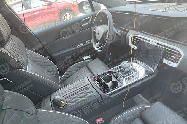 动力及内饰图片亮相 红旗e115曝光更多消息