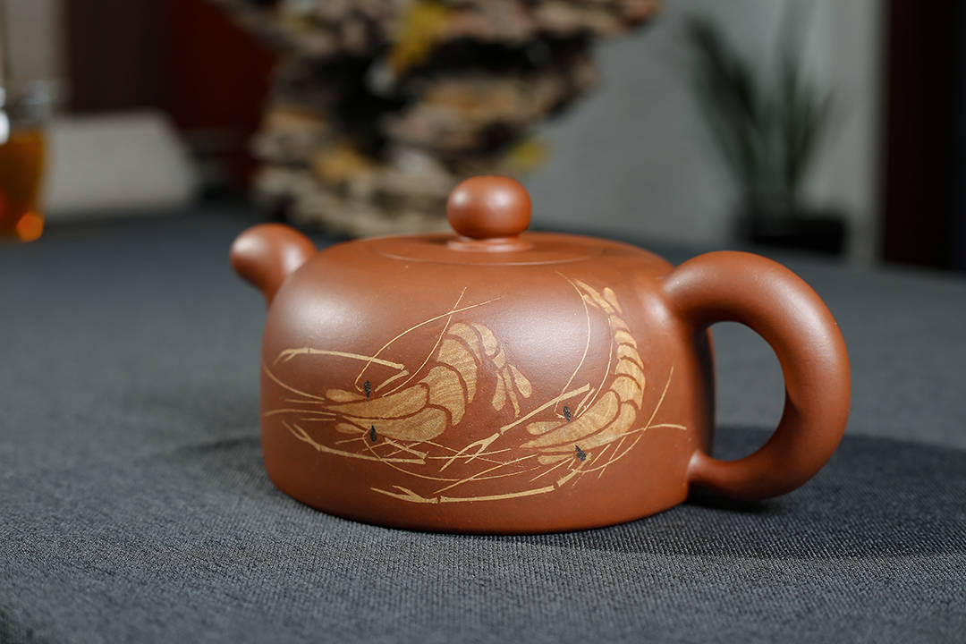 堵江华紫砂艺术丨荷塘情趣