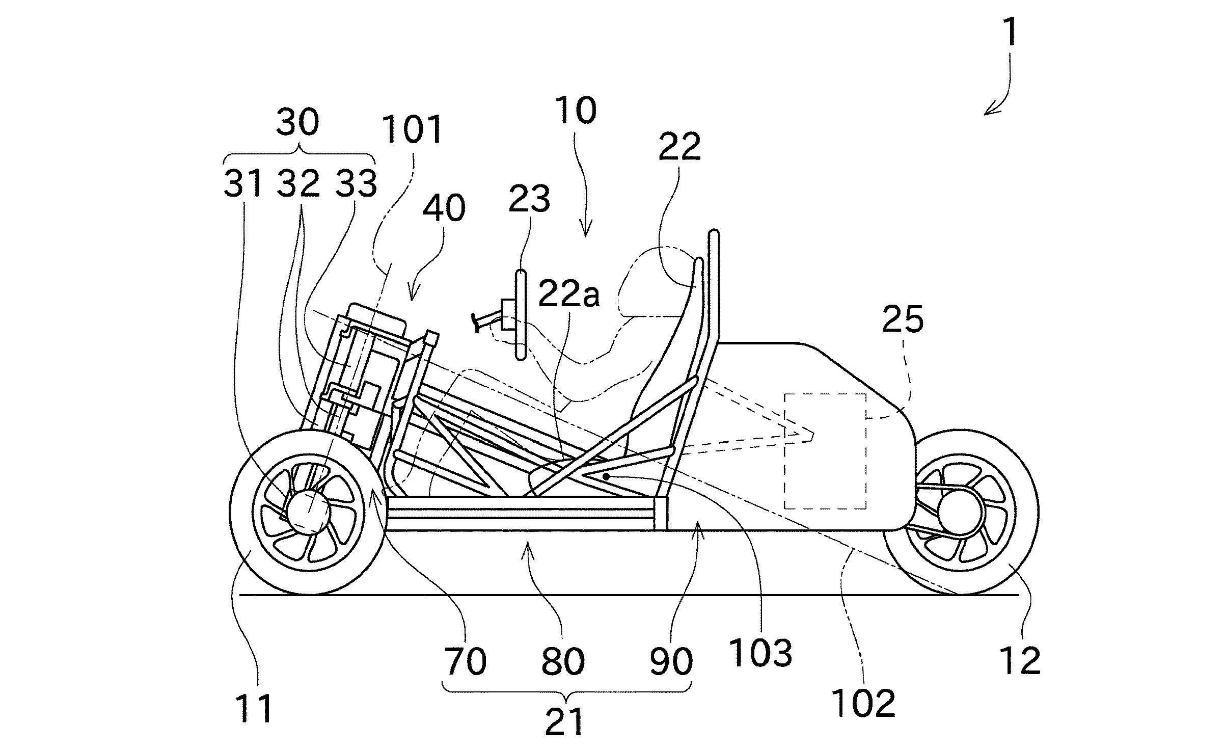 川崎倒三轮新专利曝光 采用双座布局 方向盘转向可倾斜转弯