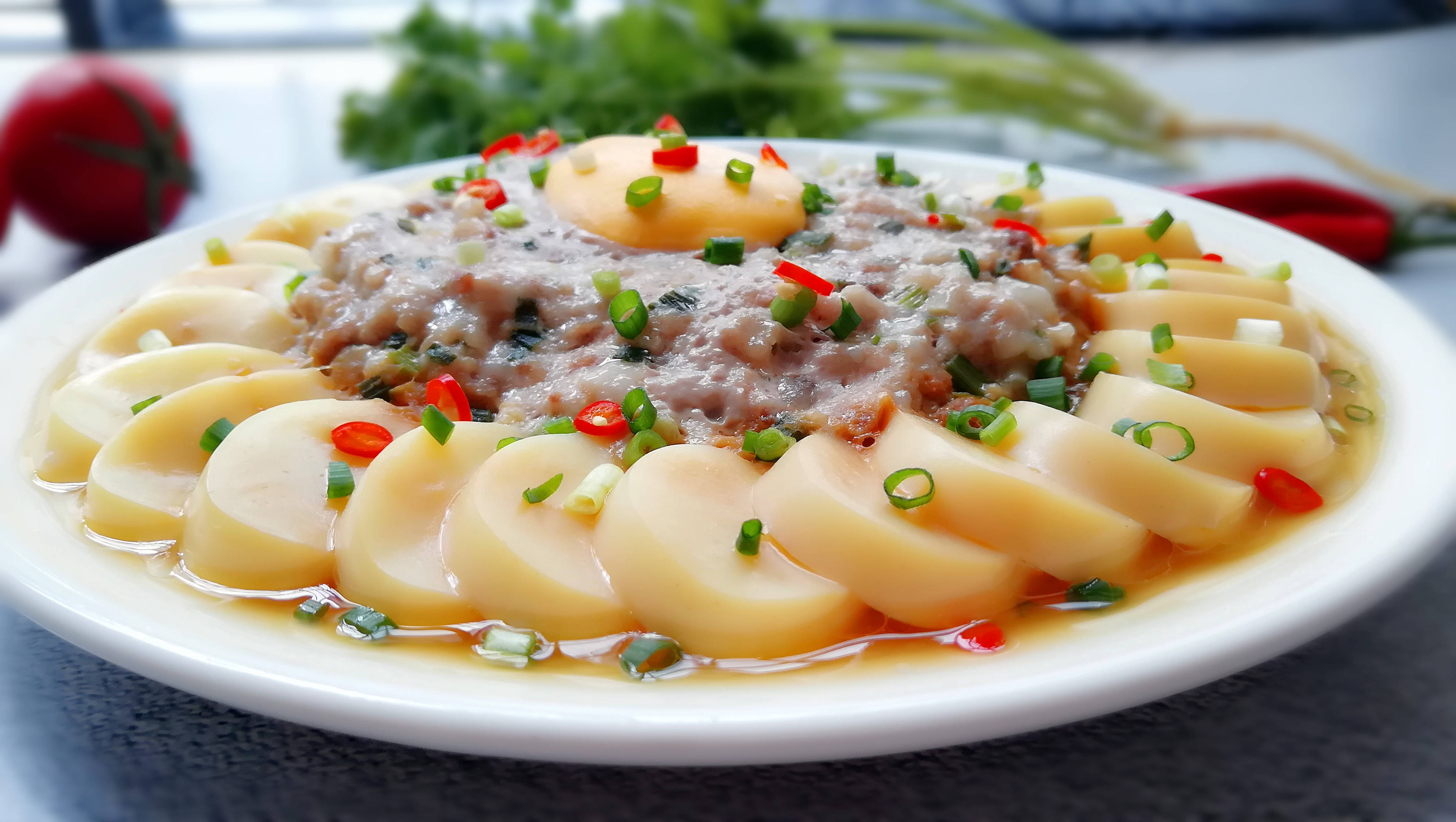 蒸的真的更健康日本豆腐蒸肉末清淡营养男女老少通吃