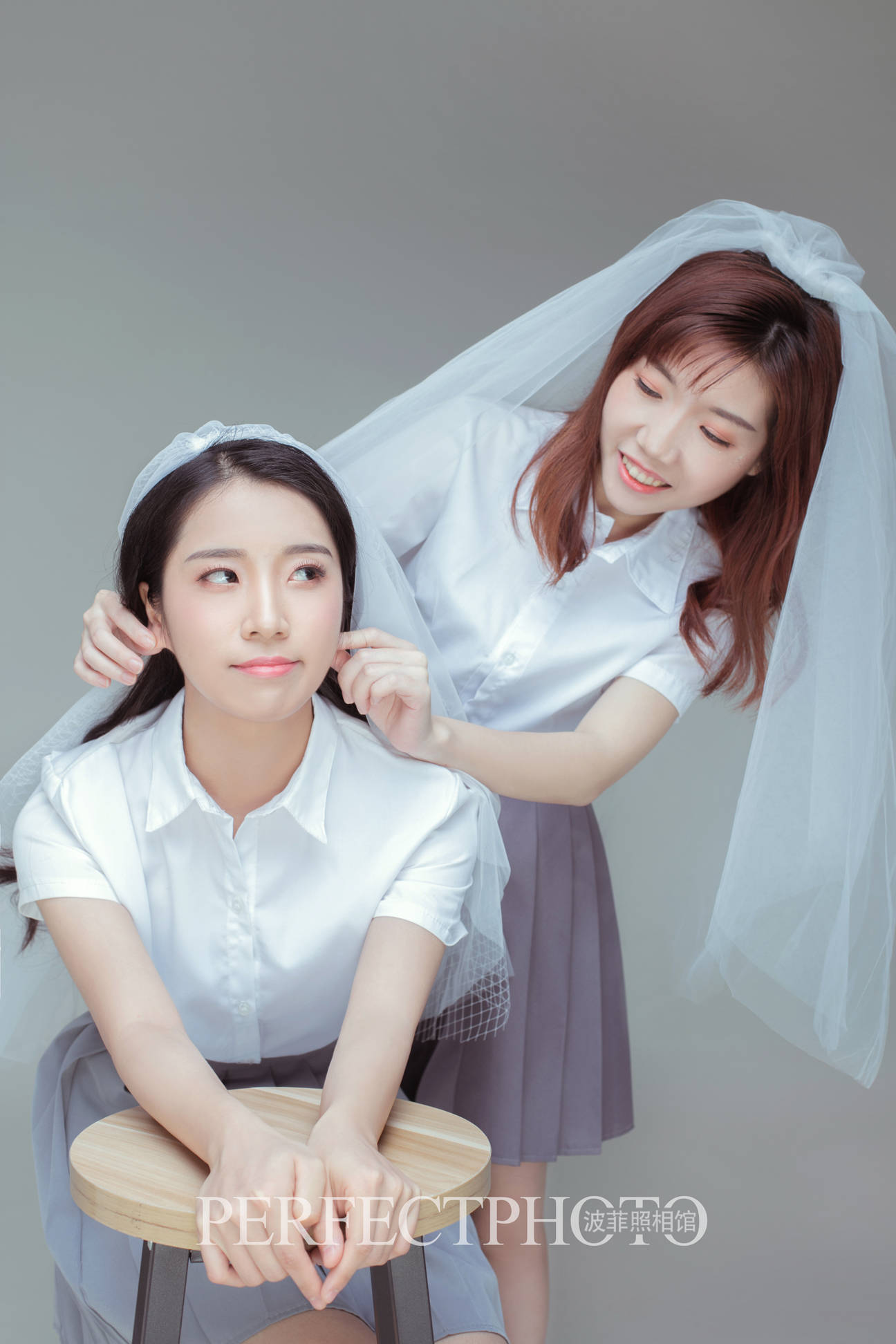 汕头闺蜜照##汕头最美证件照#我们说好不分离,要一直一直在一起,舅沣