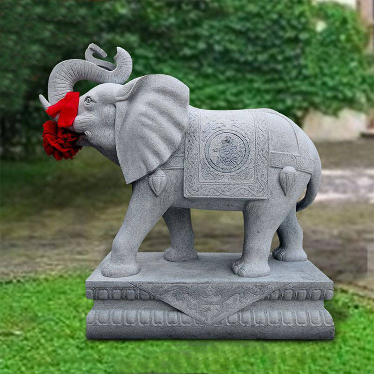 天青石大象的雕刻详解