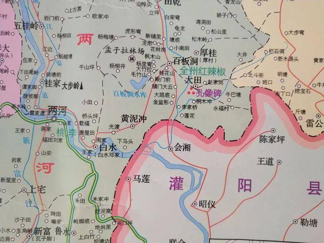 广西桂林灌阳县地图图片