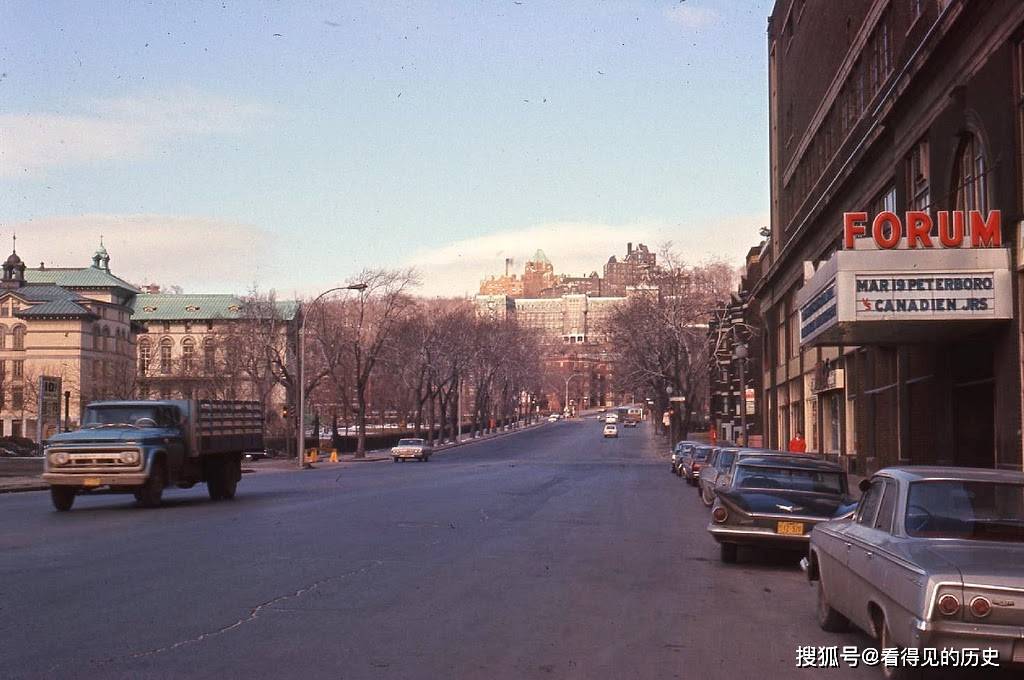 老照片 60年代的加拿大蒙特利尔 看看相当于中国的哪个年代