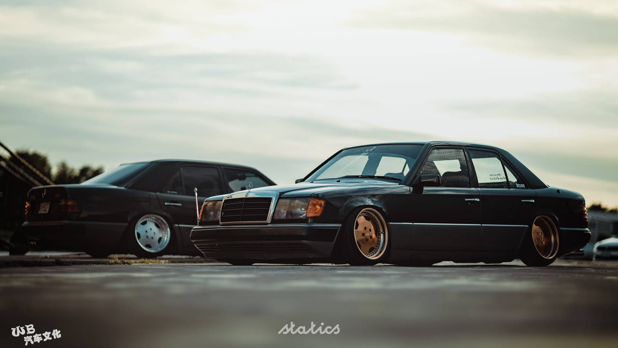 93年旧头,电喷 - 奔驰w124改装