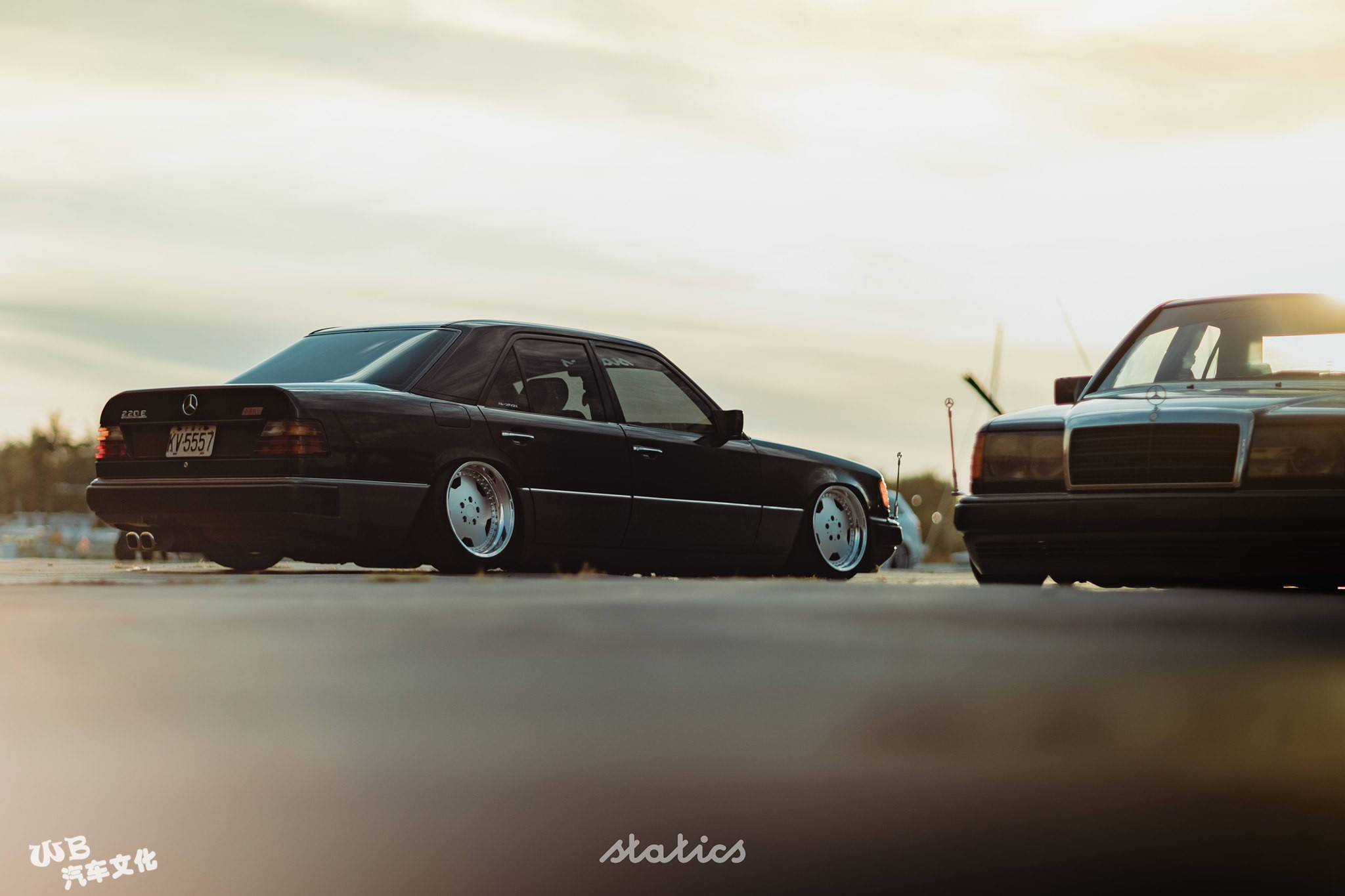 93年旧头,电喷 - 奔驰w124改装