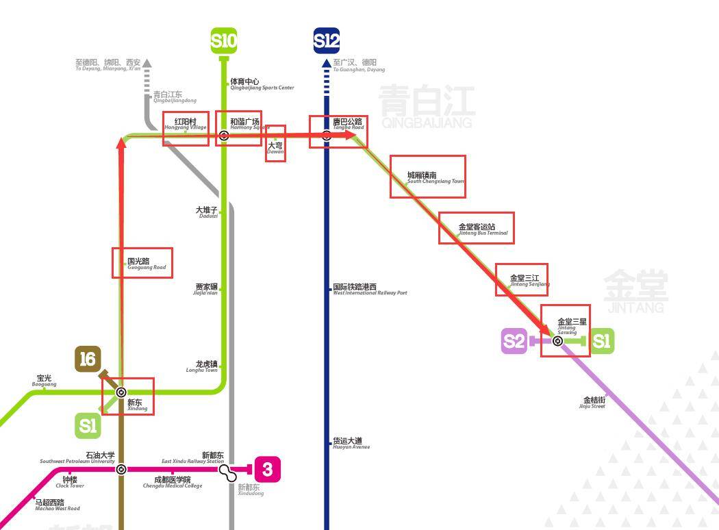 成都市域铁路s1,s10,s11号线新规划最全解析篇
