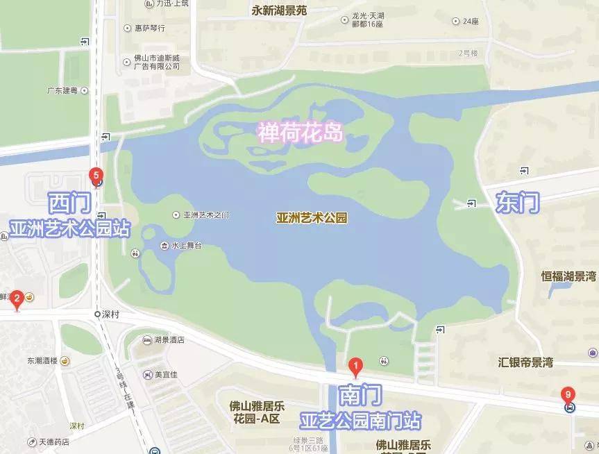 中海环宇城,映月湖公园▲千灯湖荷花▲桂城中海环宇城 荷花九江·璜矶
