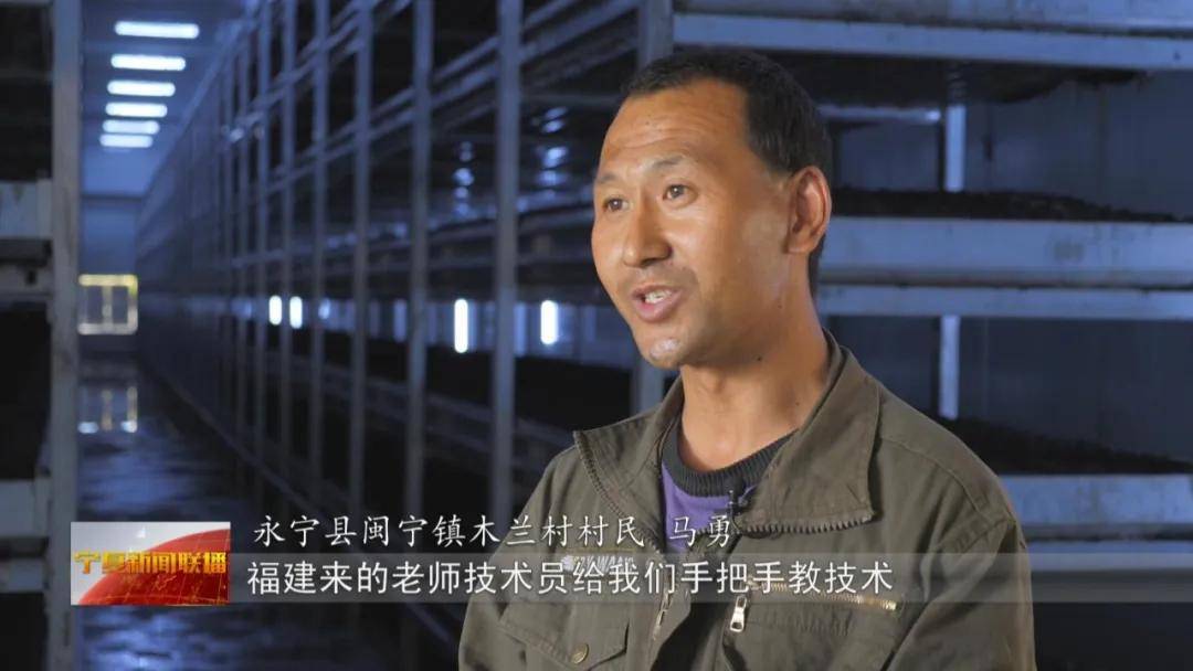永宁县闽宁镇木兰村村民 马勇当时我们来到这个工厂的时候什么也不会