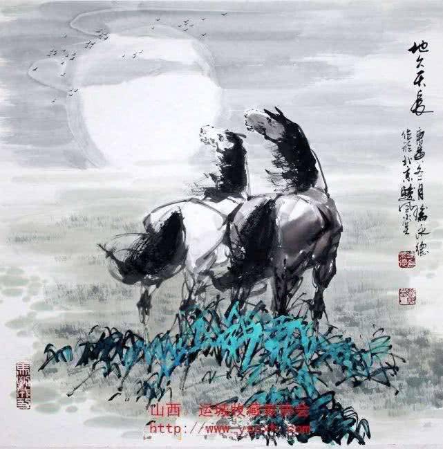 【书画名家】著名画家瑞永德作品赏析