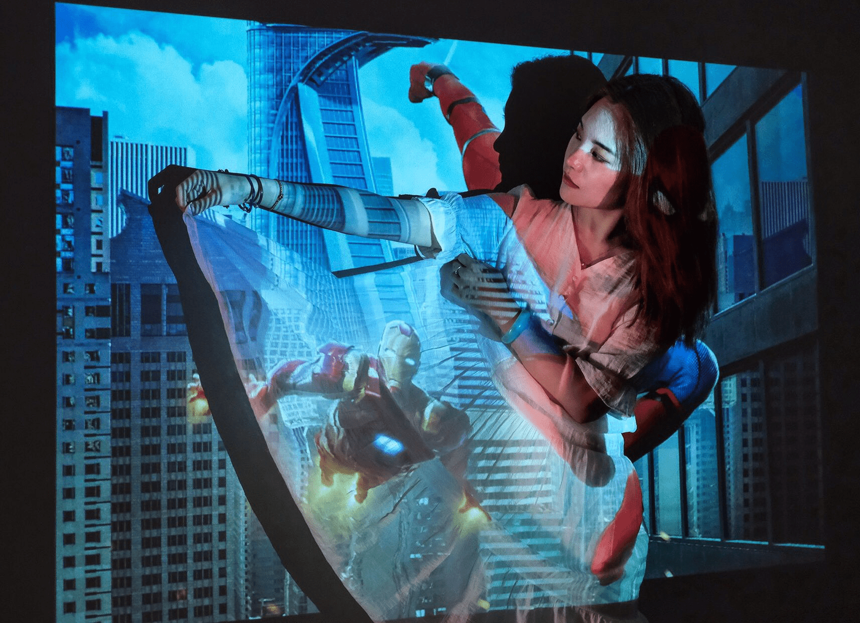 原创如何用投影仪拍照来看看达人是怎么拍的光影硬片分分钟搞定