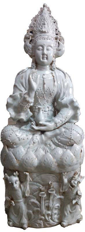 精品推荐龙泉窑观音像赏析