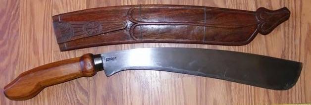 马来人野外生存的必备武器:东南亚帕兰刀