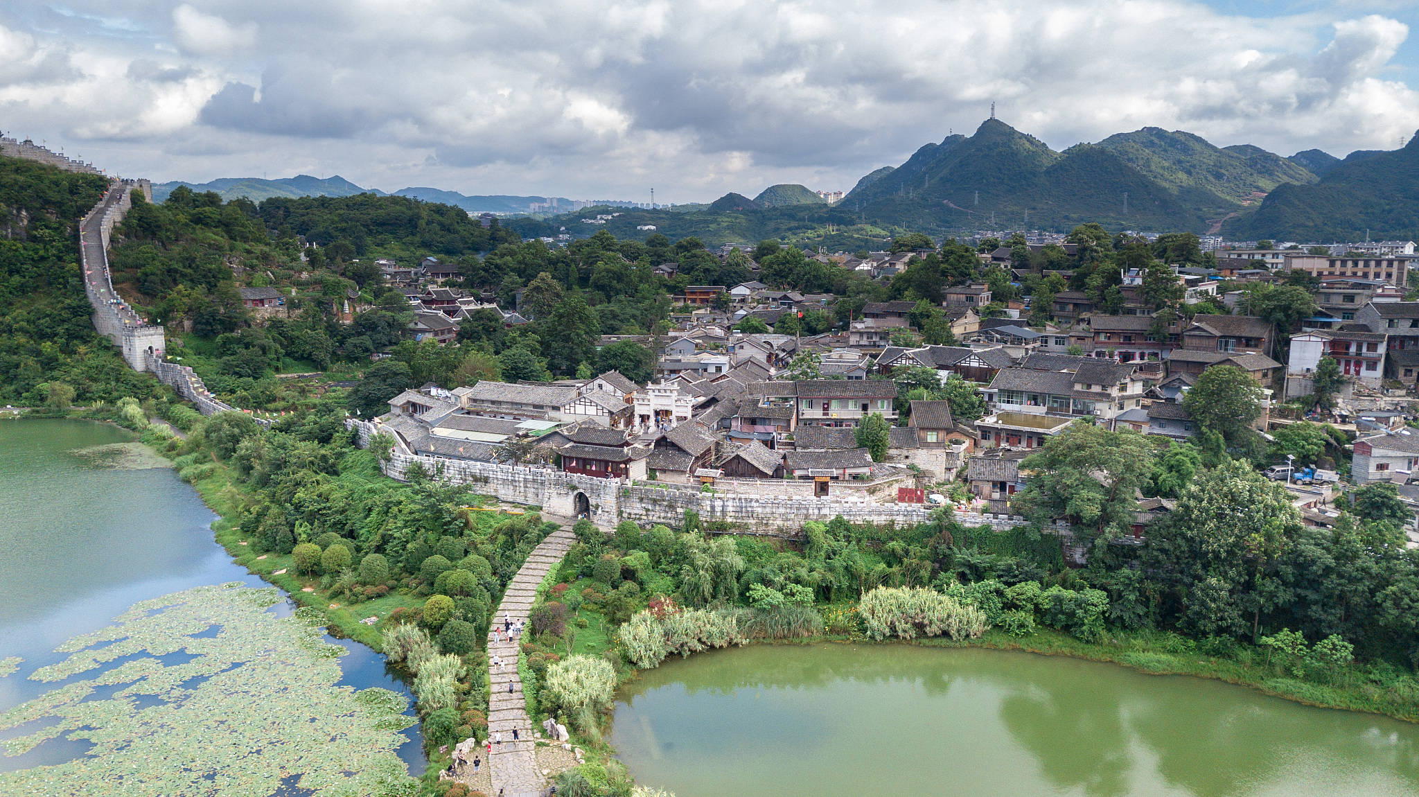 图集|航拍青岩古镇