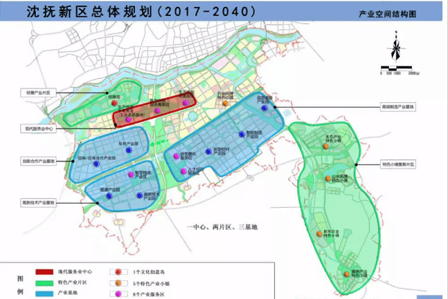 沈抚新区总体规划图(图据网络)