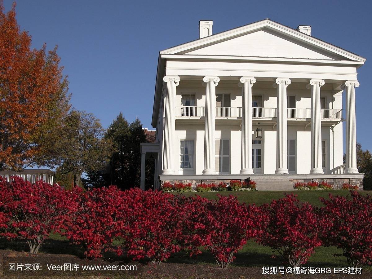 想要你家的别墅最亮眼,就一定要用eps罗马柱装饰