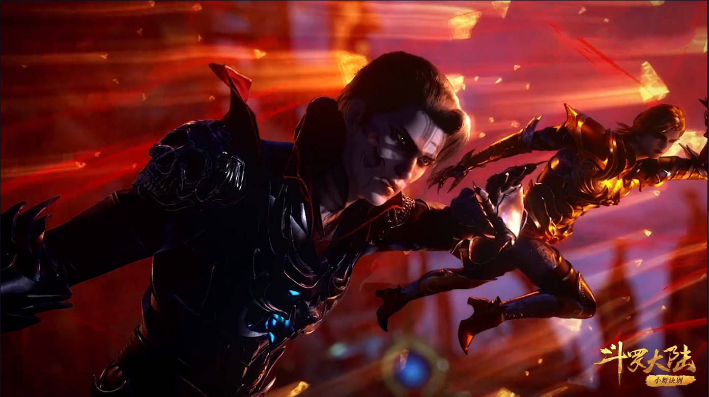 原创斗罗大陆唐昊vs比比东结果出炉比比东自愧不如唐昊受伤逃跑