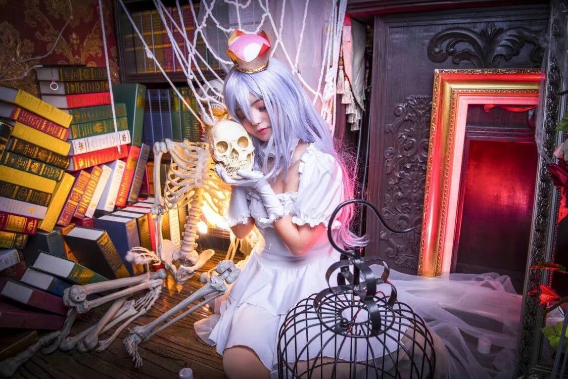 每日图鉴大赏,超级马里奥幽灵姬cos,记忆中的女神!