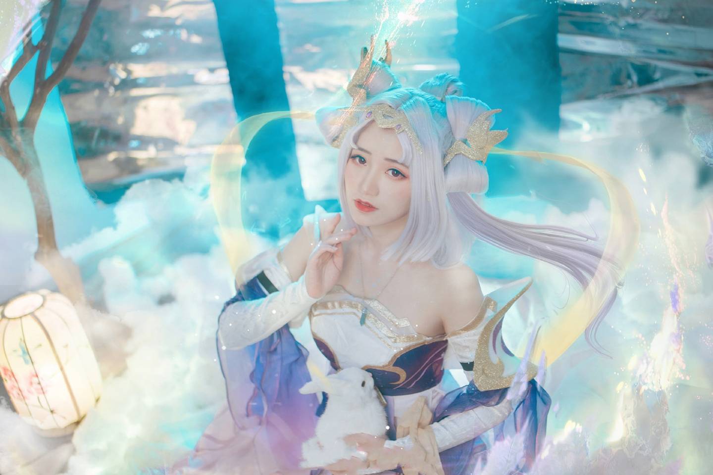 这是你梦里见过的小姐姐吗?王者荣耀嫦娥梦幻cos