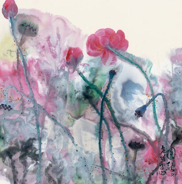 聂危谷:莲境我心·自语写彩人生