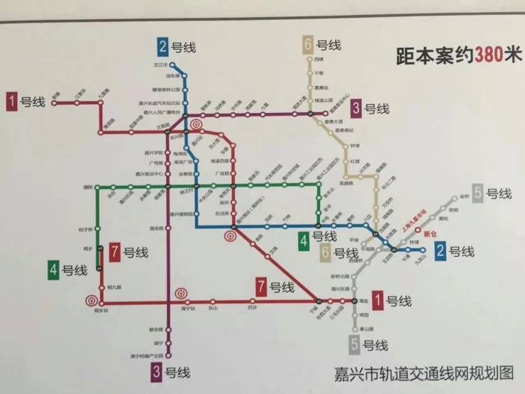 嘉兴地铁规划图片