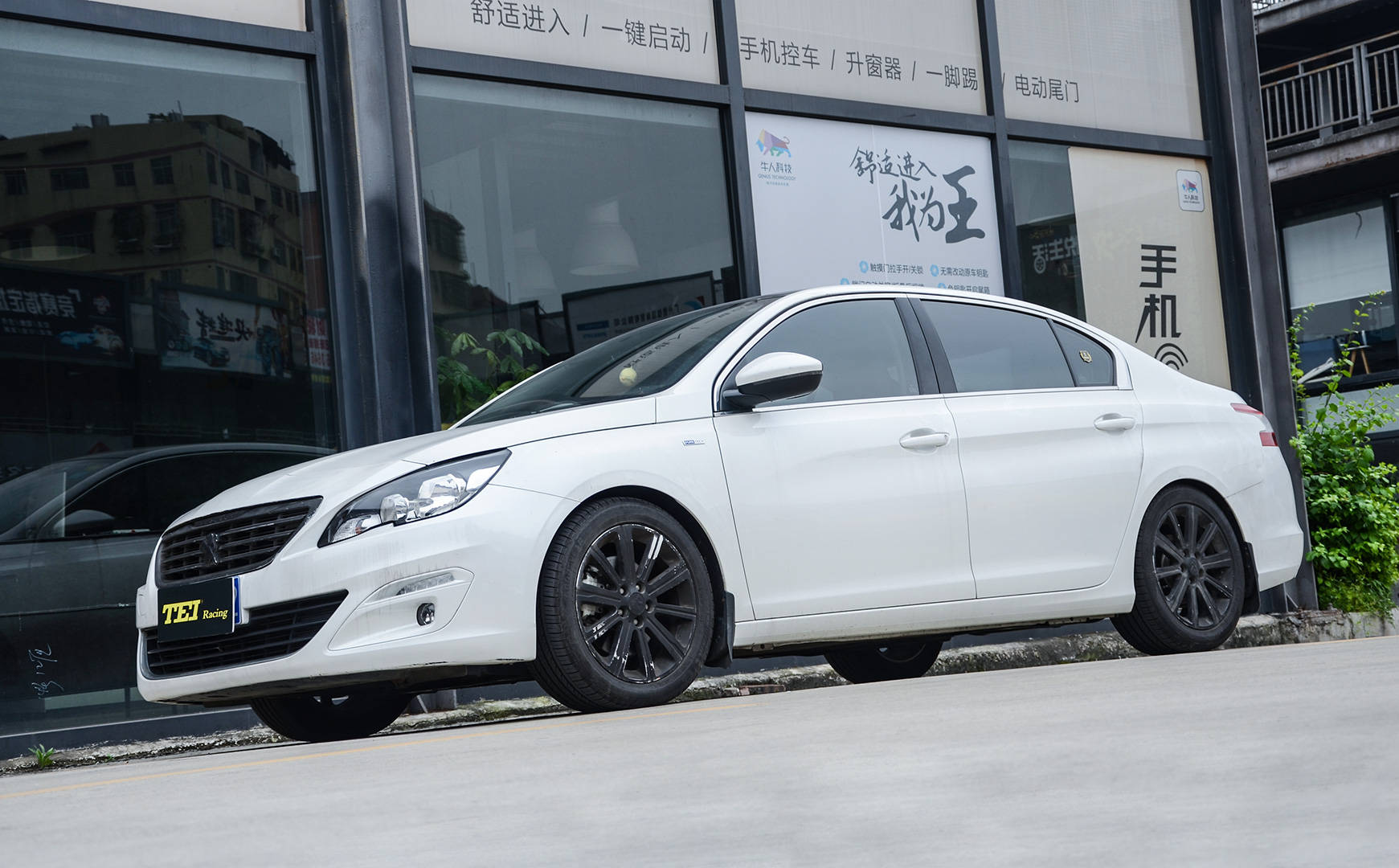 标致408改装tei racing 街道版绞牙避震