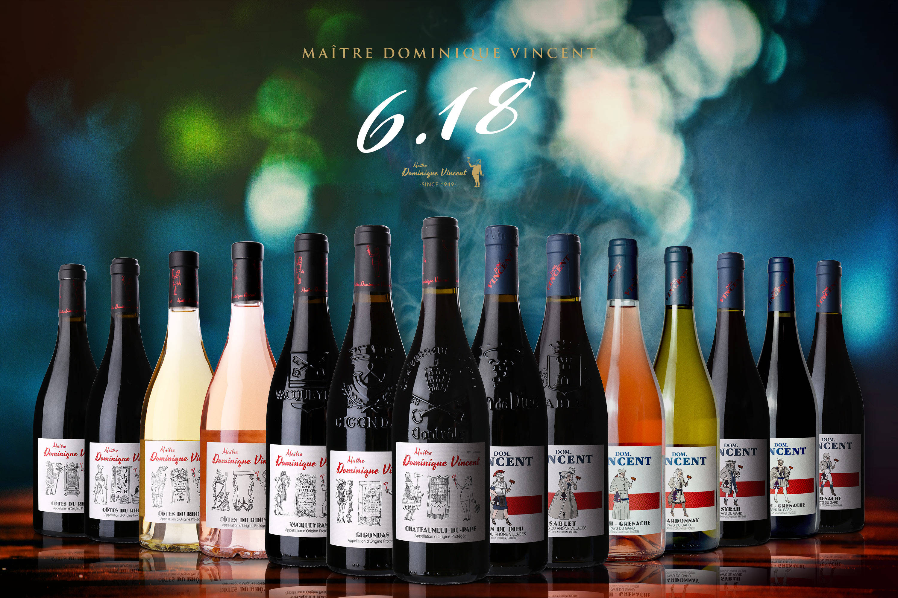 618——让法国拍卖师家族品牌带您品味纯臻罗纳河谷葡萄酒