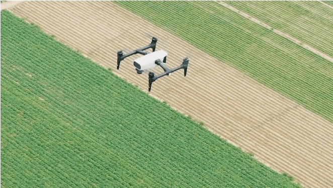 新一代极侠遥感无人机大田测绘图像快速拼接