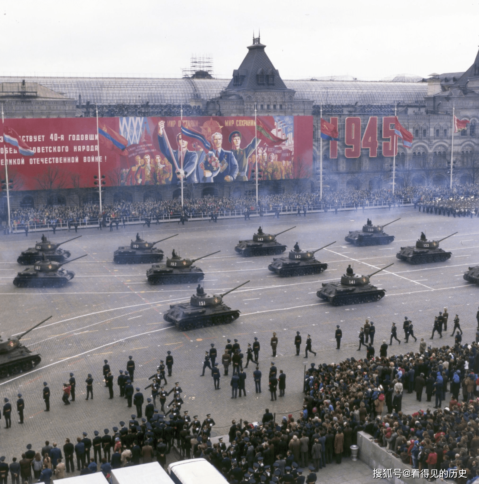 苏联阅兵1987图片