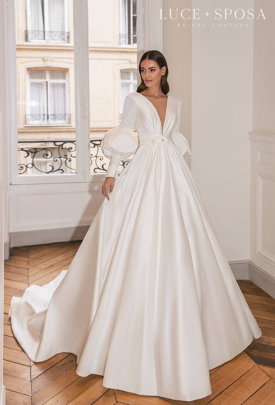 luce sposa 2021 istanbul & paris婚纱系列 别致浪漫的现代风格