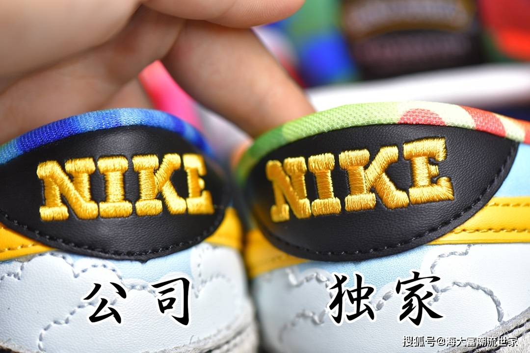 jerrysxnksbdunklow奶牛马毛皮料拼接真假对比