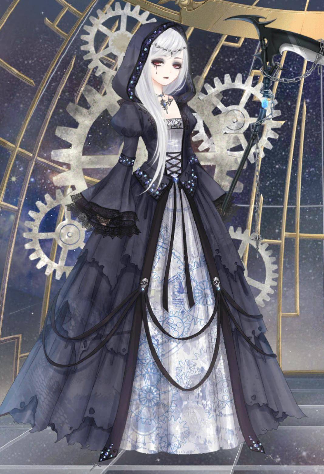 原创奇迹暖暖换个脸就变女王和星之海相比这5个套装更御姐