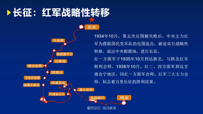 1934年10月,第五次反围剿失败后,中央主力红军为摆脱国民党军队的包围