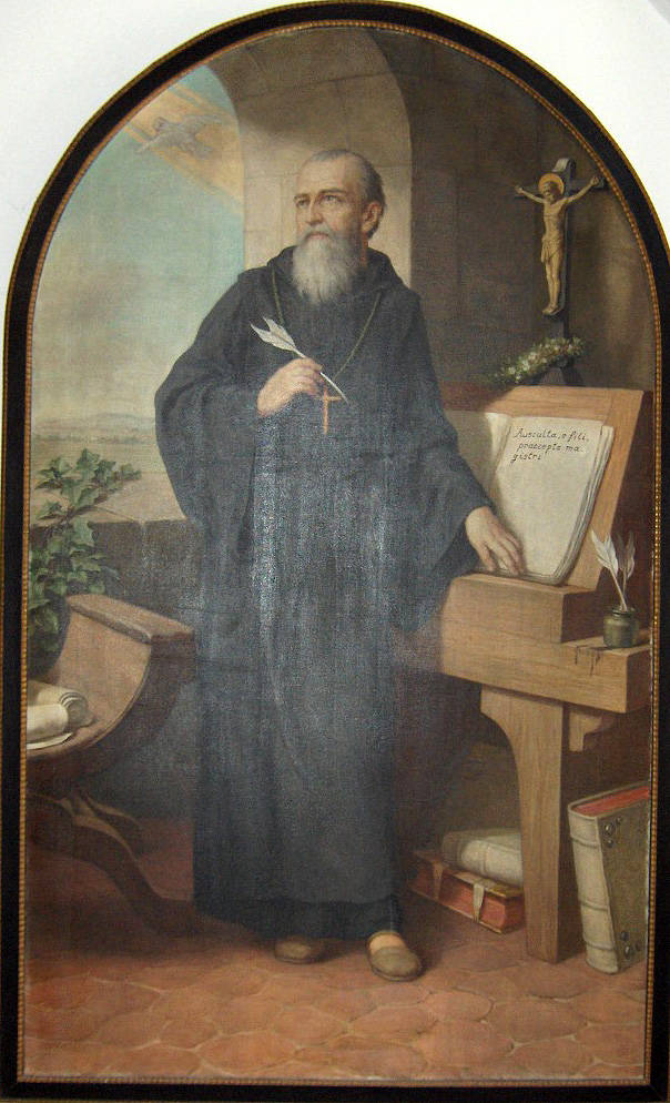 努西亚的圣本笃(saint benedict of nursia;480年-547年),又译圣本尼