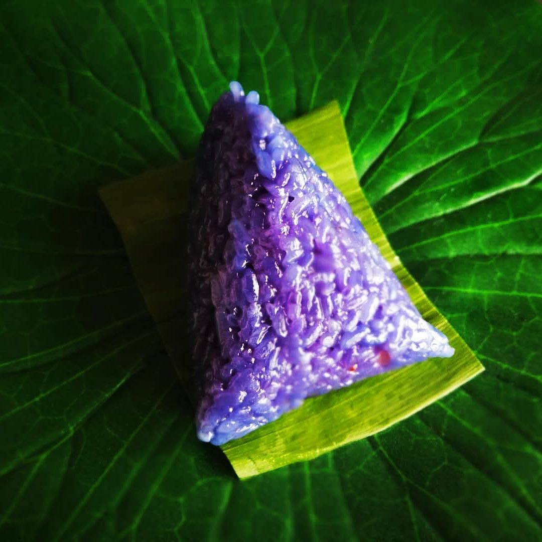 端午节来自彩云南的七彩棕子,味道颜值都不错
