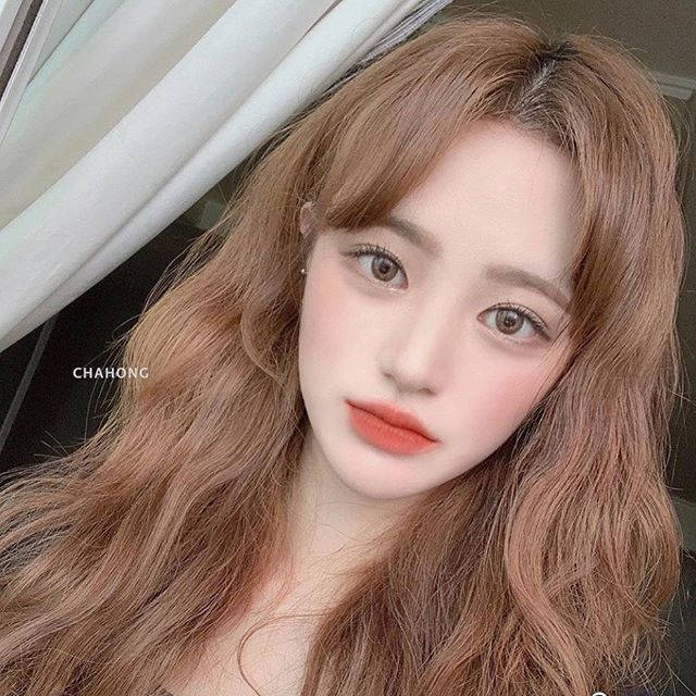 2020日韩流行发色3:西柚米色